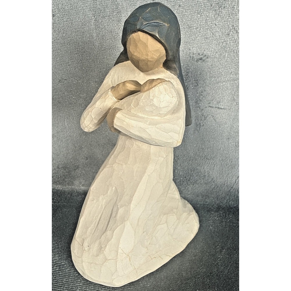 Susan‎ Lordi DEMDACO Willow Tree 1999 Nativity Mary & Baby Jesus Figurine